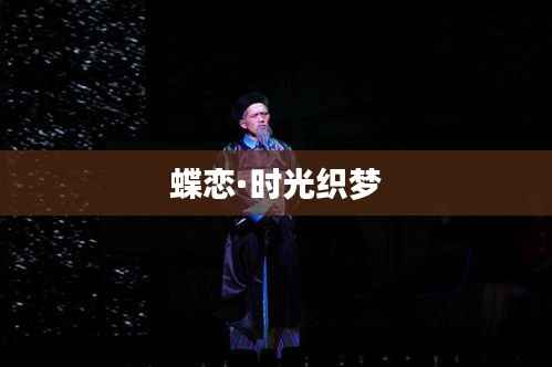 蝶恋·时光织梦