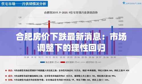 合肥房价下跌最新消息：市场调整下的理性回归