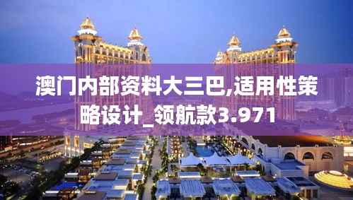 澳门内部资料大三巴,适用性策略设计_领航款3.971