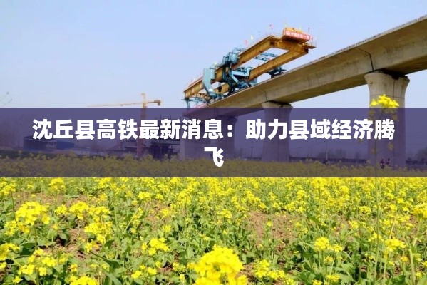 沈丘县高铁最新消息:助力县域经济腾飞