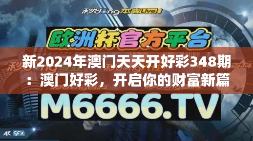 新2024年澳门天天开好彩348期：澳门好彩，开启你的财富新篇章