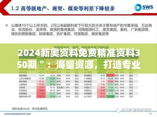 2024新奥资料免费精准资料350期":海量资源,打造专业信息宝库