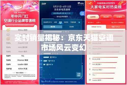 实时销量揭秘：京东天猫空调市场风云变幻