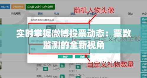 实时掌握微博投票动态：票数监测的全新视角