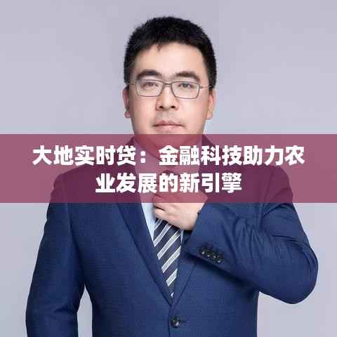 大地实时贷：金融科技助力农业发展的新引擎