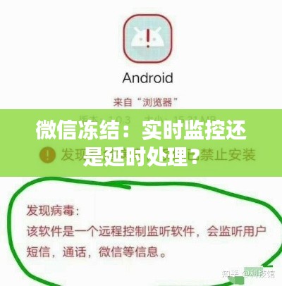 微信冻结：实时监控还是延时处理？