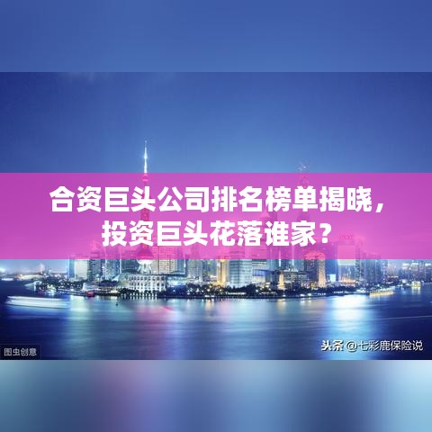 合资巨头公司排名榜单揭晓，投资巨头花落谁家？