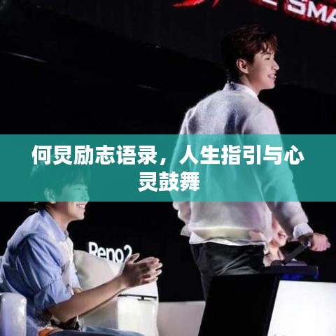 何炅励志语录,人生指引与心灵鼓舞