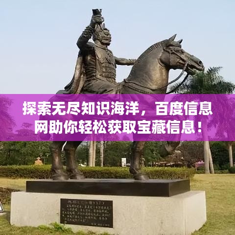 探索无尽知识海洋，百度信息网助你轻松获取宝藏信息！