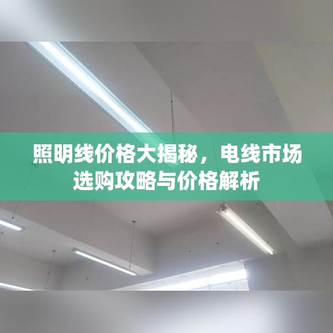 照明线价格大揭秘,电线市场选购攻略与价格解析