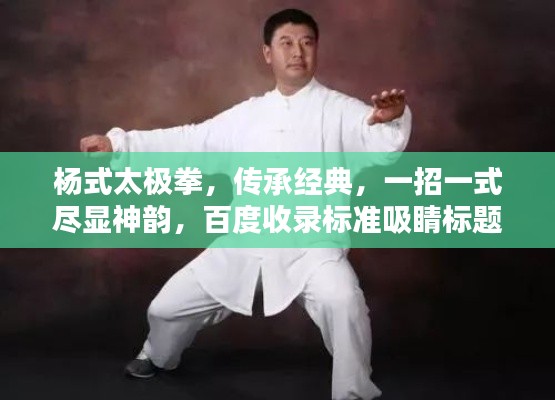 杨式太极拳，传承经典，一招一式尽显神韵，百度收录标准吸睛标题！